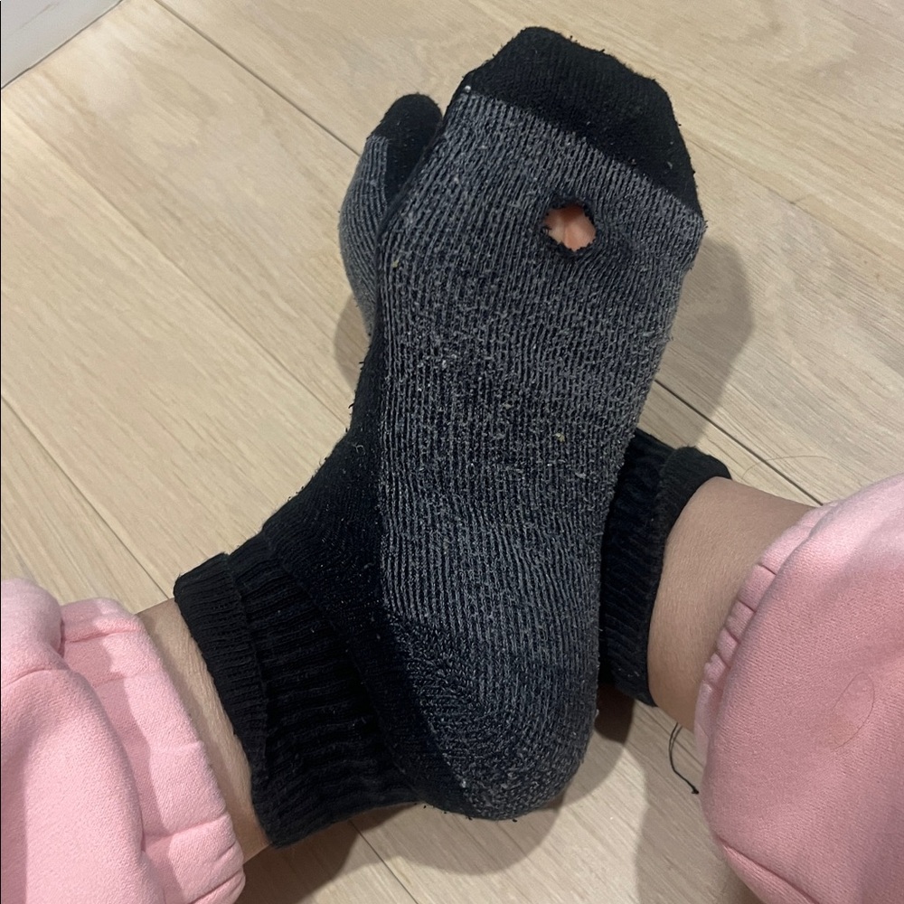 Socks - used - holes on bottom but still in great shape - Picture 4 of 5